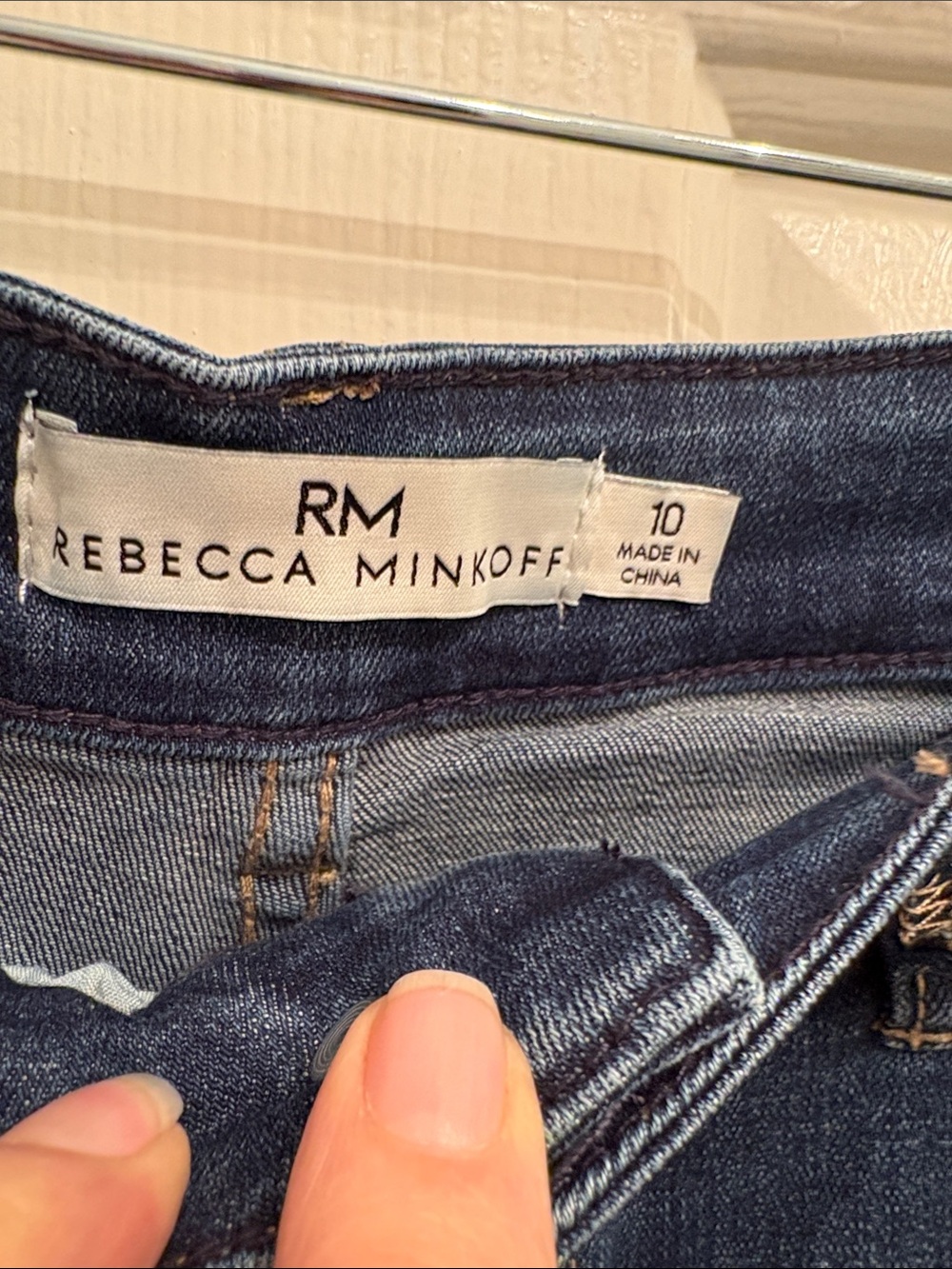 Rebecca Minkoff Indigo Denim Jean Shorts - Picture 2 of 7